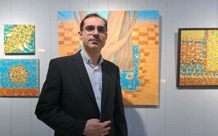 نمایشگاه نقاشی «نقش آبی خیال» در گالری بهفام برپا شد